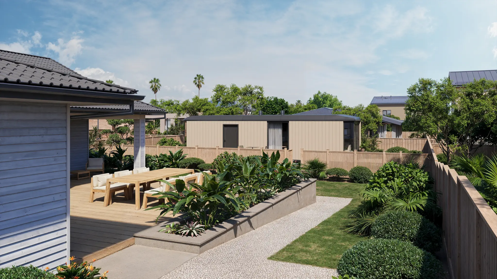 Exterior — Garden View